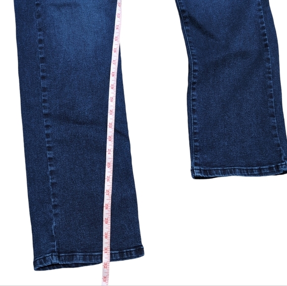 Silver Plate Men's Jeans Marco Regular Fit Slim Fit Dark Wash size 34 - Picture 8 of 12